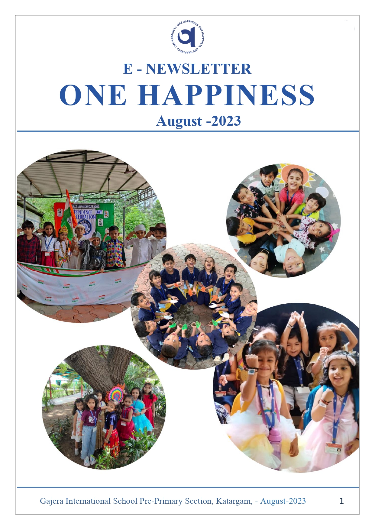 E-News Letter, August-2023