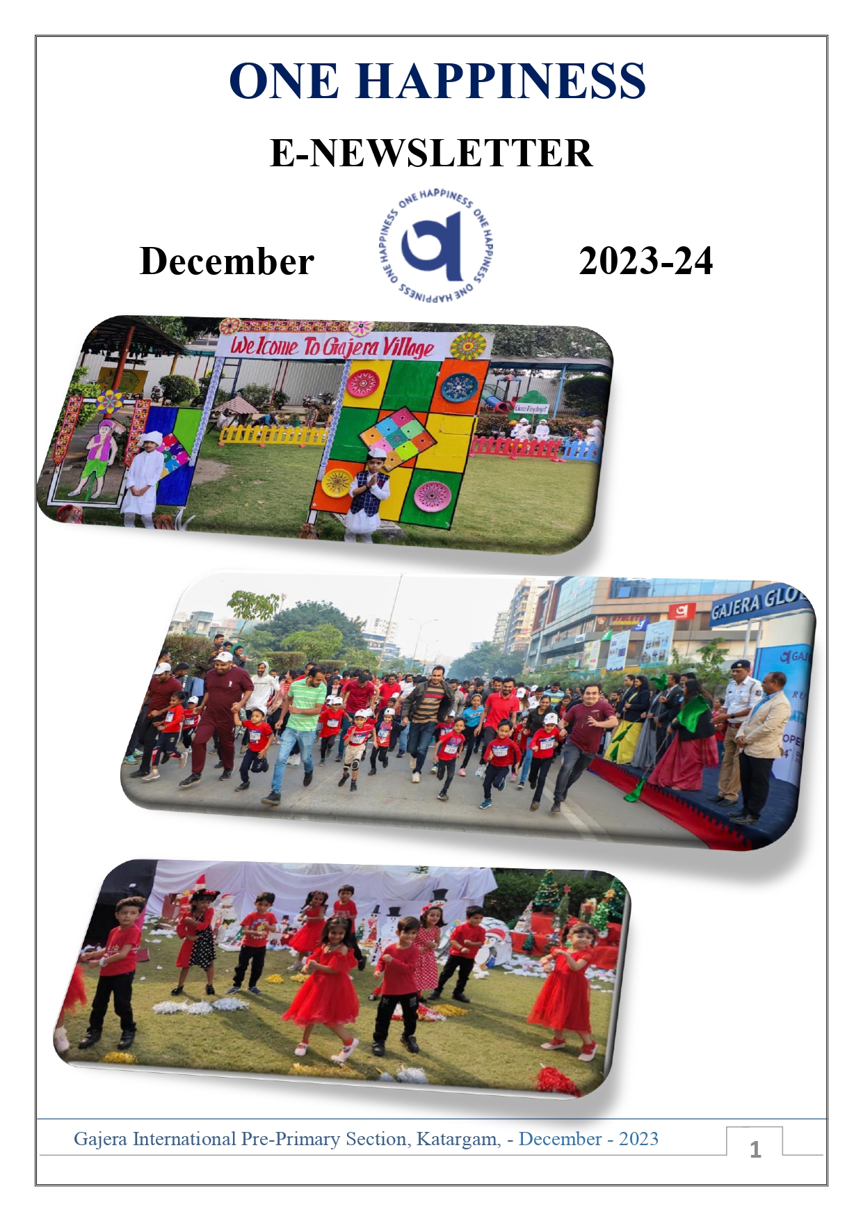 E-Newsletter, December-2023