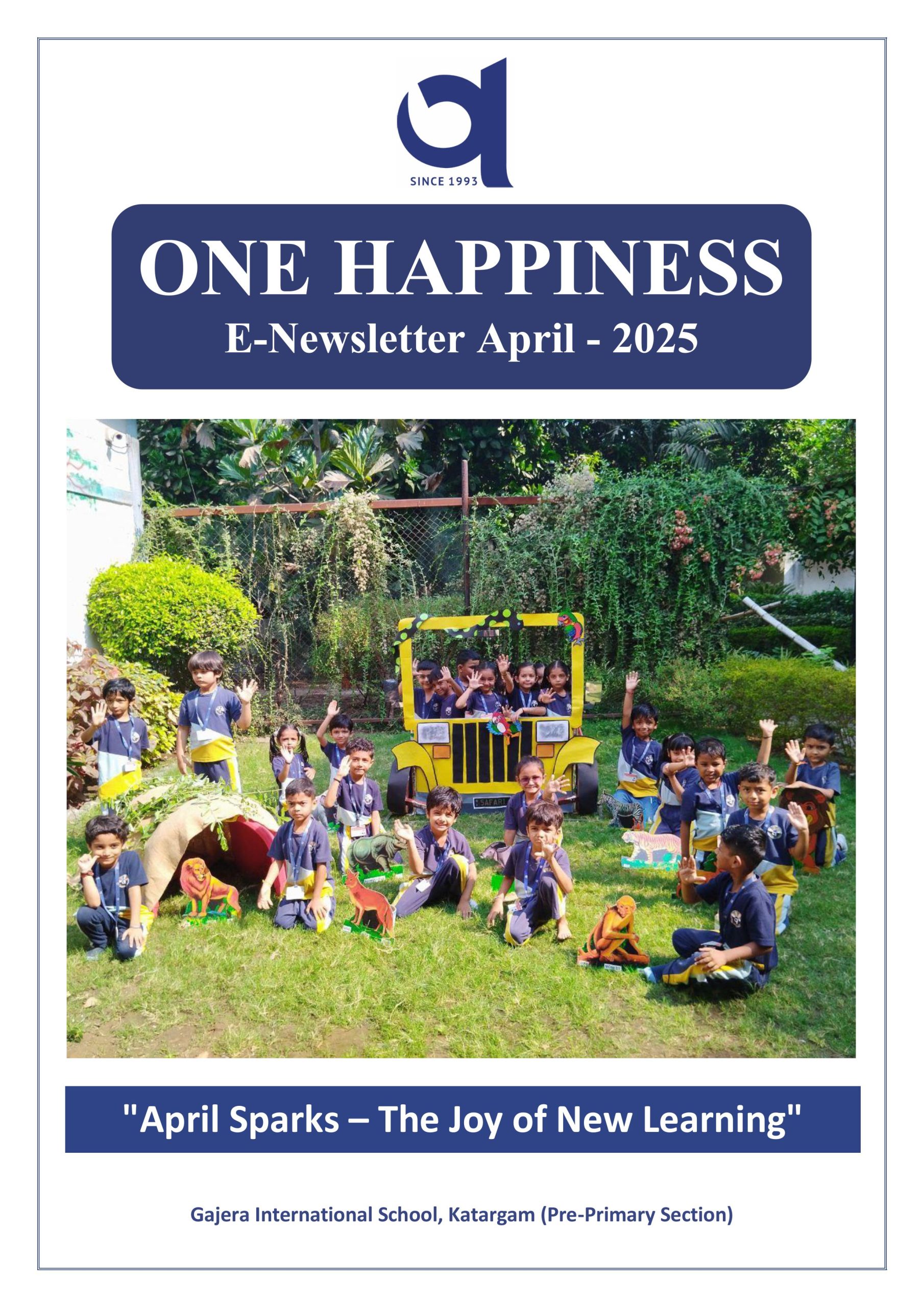 E-Newsletter April – 2025